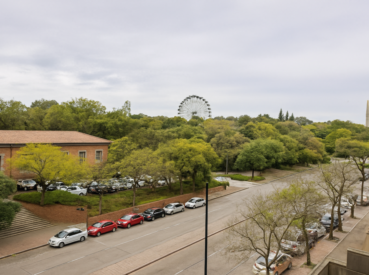 VISTA ABIERTA AL PARQUE | 2 DORM + COCHERA ESCRITURADA | RADIADORES | AMENITIES