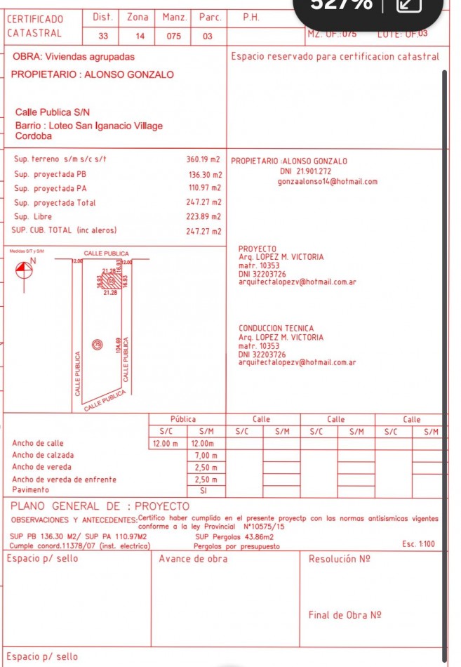 DUPLEX A ESTRENAR/ 3 dormitorios / 2 suites y cochera - San Ignacio Village