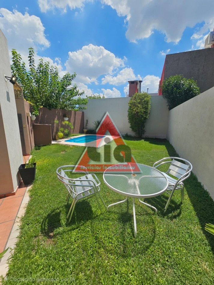DUPLEX AMOBLADO EN ALQUILER TEMPORARIO | LAS CAÑITAS |PILETA