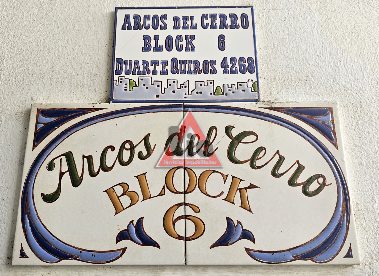 COMPLEJO ARCOS DEL CERRO - 3 DORMITORIOS RECICLADO A NUEVO