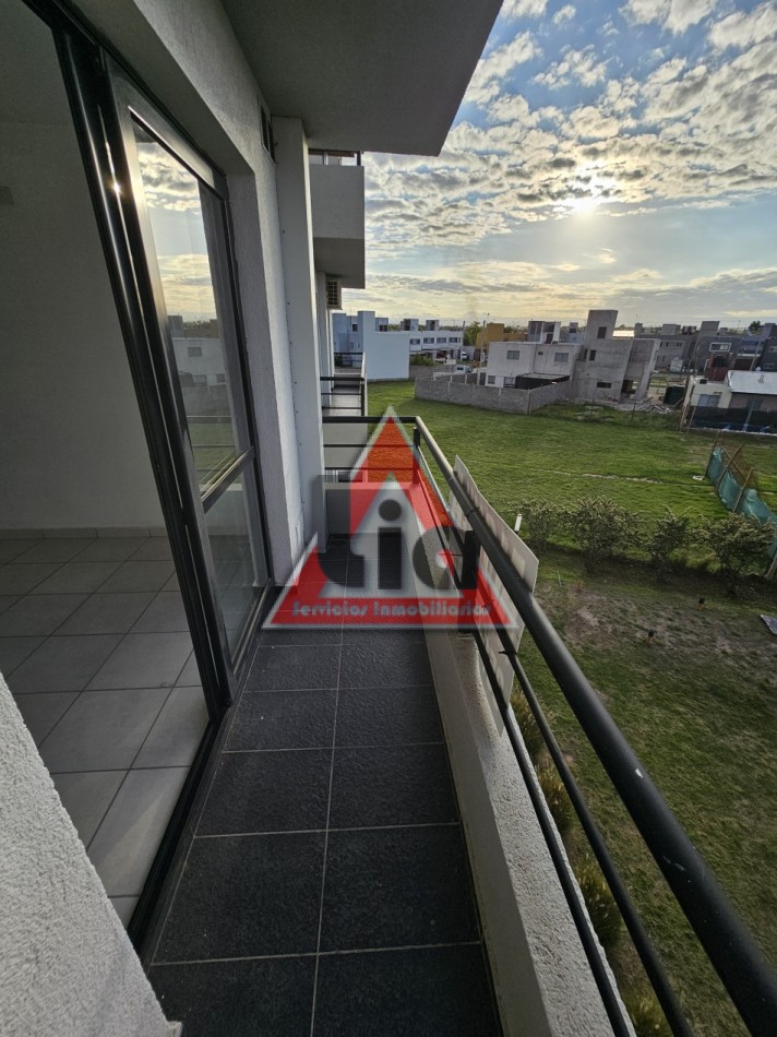  COMPLEJO CERRADO C/PILETA y SEGURIDAD - Externo C/BALCON - VALLE CERCANO -