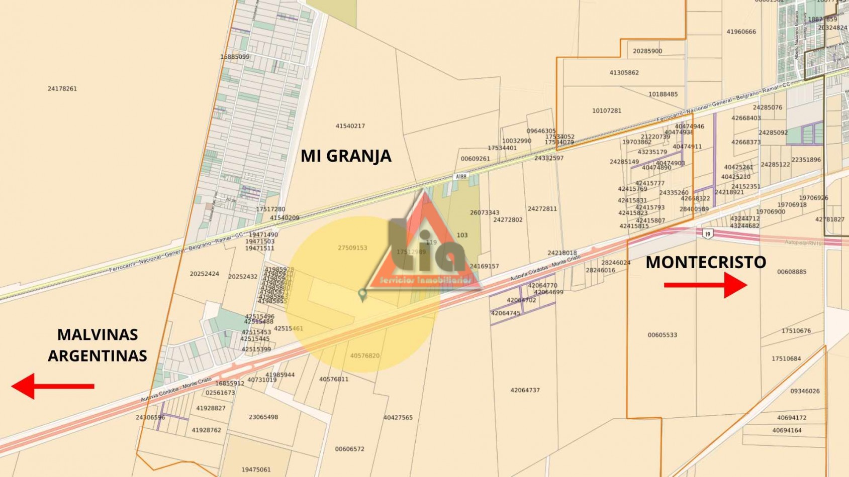 LOTES 5500m2 ZONA INDUSTRIAL CON INFRAESTRUCTURA Y TITULOS PERFECTOS