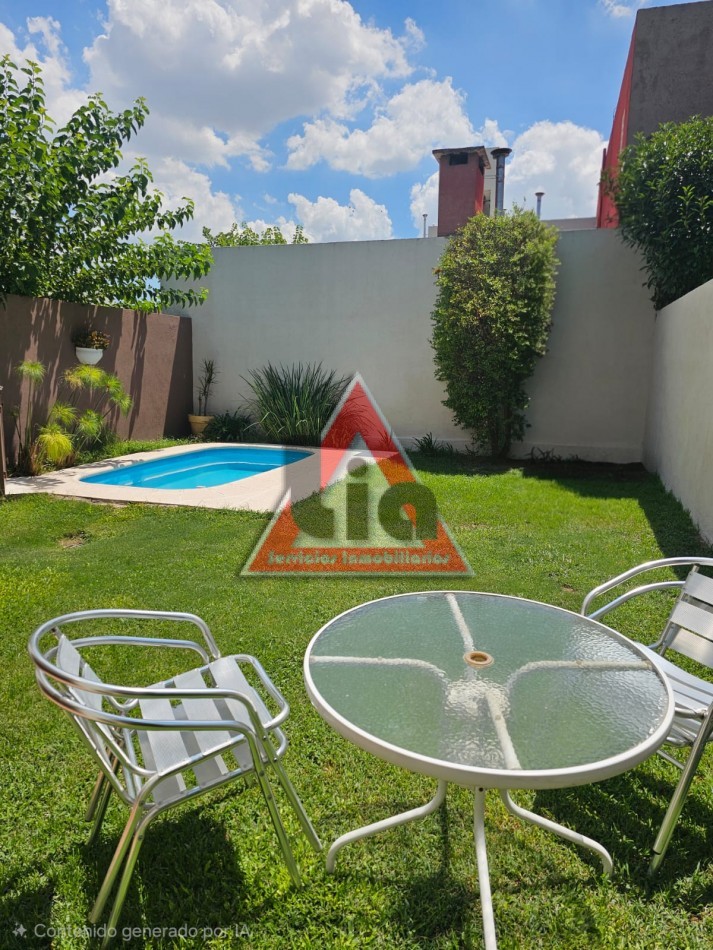 DUPLEX AMOBLADO EN ALQUILER TEMPORARIO | LAS CAÑITAS |PILETA