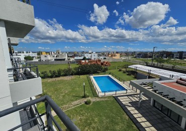 2 Dormitorios c/Cochera Propia Incluida/ Vista abierta, Pileta y SUM
